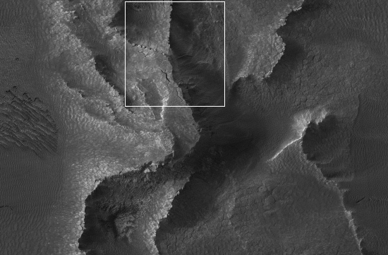 Martian cliffs