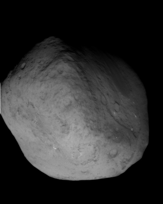 Closeup of Comet Tempel 1