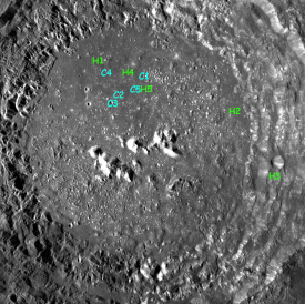 thumbnail of index of caves on floor of Copernicus