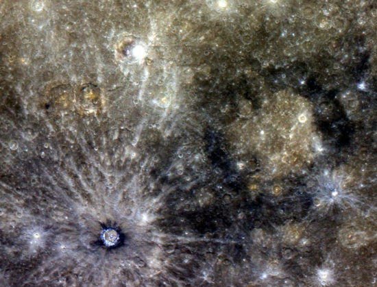 color image from Mercury
