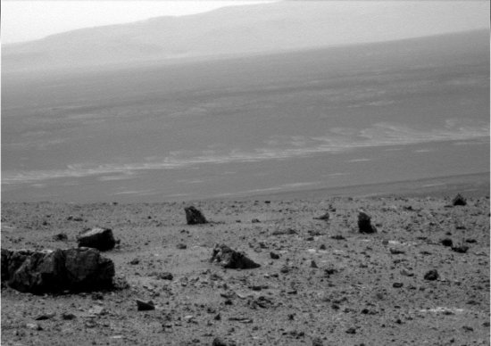Endeavour Crater as seen by Opportunity