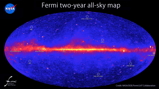 Fermi's two year sky catalog