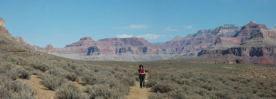 Hiking in the Grand Canyon