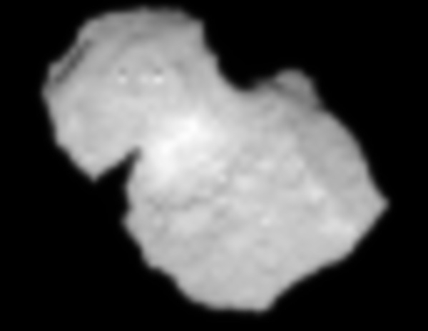 Comet 67P on July 31