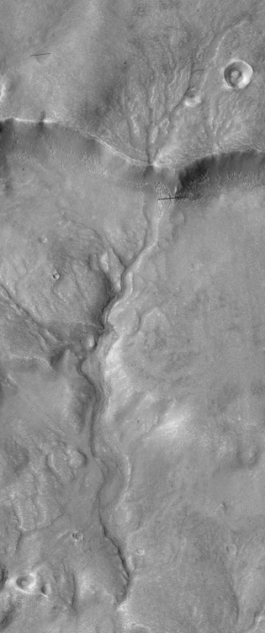 A river on Mars