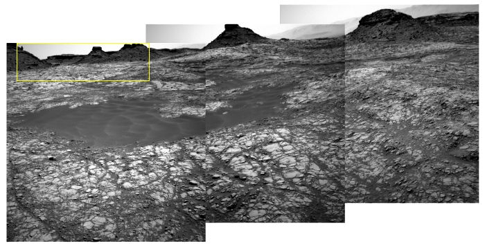 Panorama of Murray Buttes