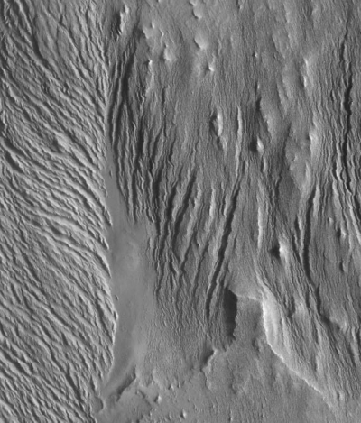 Wind erosion on Mars