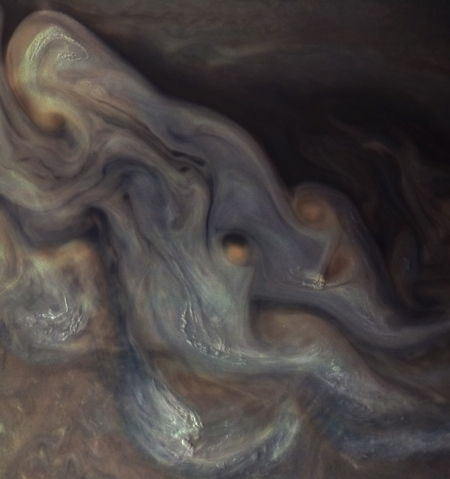Jupiter's cloud tops