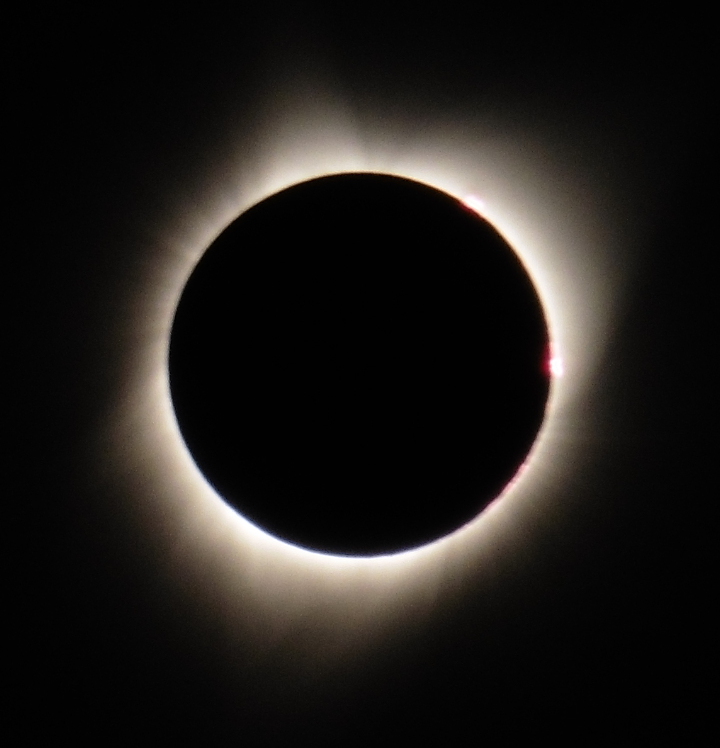 The Eclipse at totality