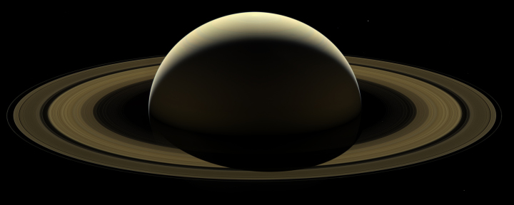 Cassini's last full mosaic of Saturn