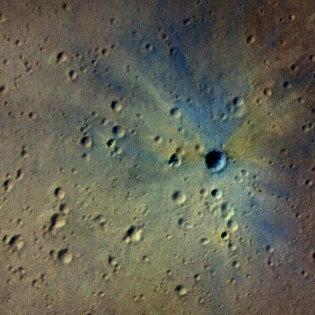 New impact crater on Mars