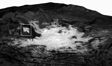 Cerealia Facula on Ceres