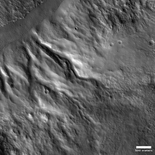 Meandering channels on Mars