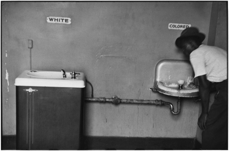 segregated water fountains