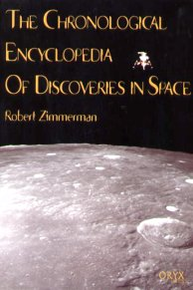 The Chronological Encyclopedia of Discoveries in Space, Book Cover