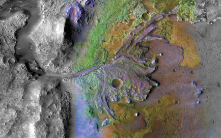 Jezero Crater delta