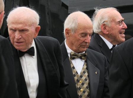 Apollo 8 astronauts Frank Borman, Bill Anders, Jim Lovell