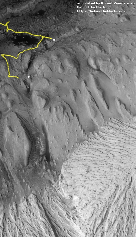 MRO image of Curiosity's future travels