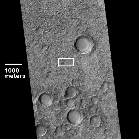 The Vast Southern Highlands Of Mars Behind The Black Robert Zimmerman