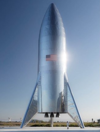 SpaceX's first Starship prototype