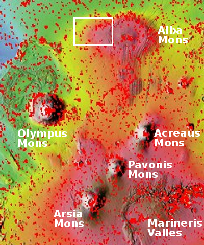 Overview map of Alba Mons