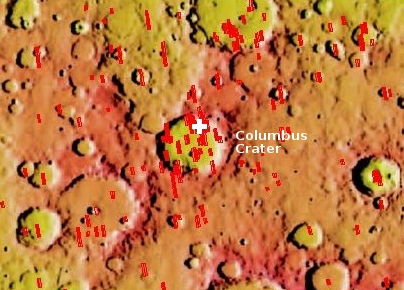 Overview of Columbus Crater