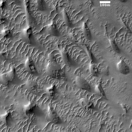 The floor of Valles Marineris