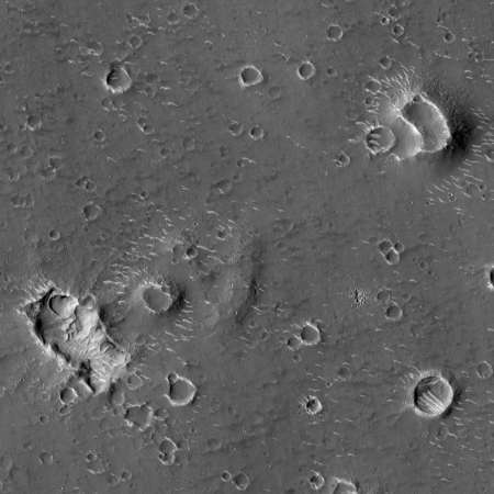 Pedestal craters on Mars?
