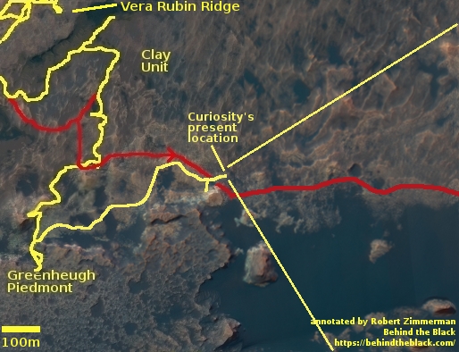 Overview map sol 2804 of Curiosity's route