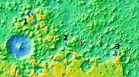 Overview map of Protonilus Mensae