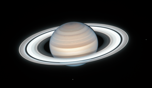 Saturn as seen by Hubble on July 4, 2020