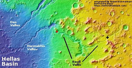 Overview of Reull Vallis