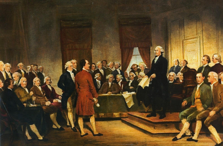 Washington at the Constitional Convention