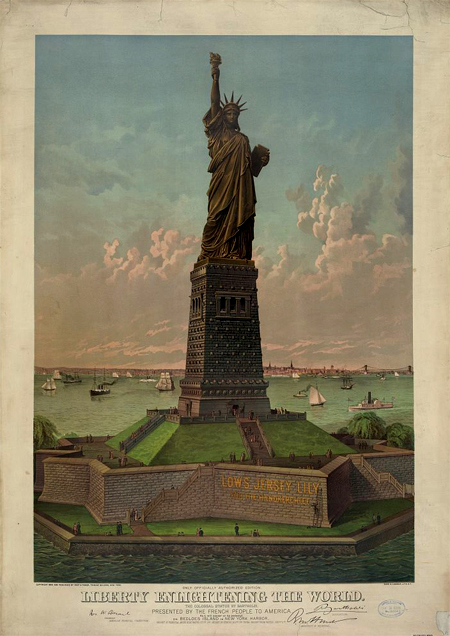 Liberty enlightening the world