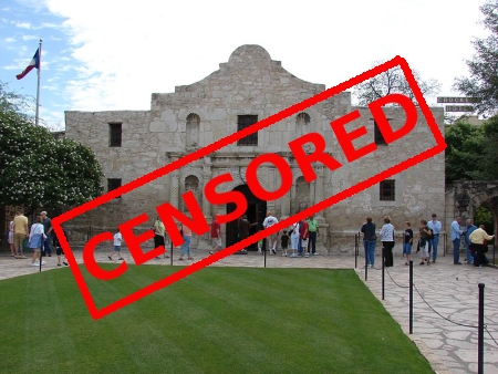 The Alamo, censored