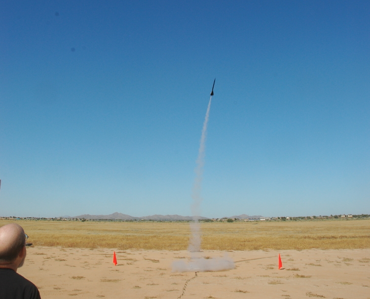 Sophia's rocket on its second launch
