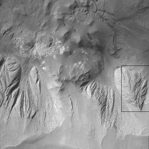 Context camera view of canyon floor