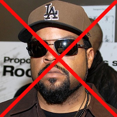 Ice Cube: now an unclean non-person