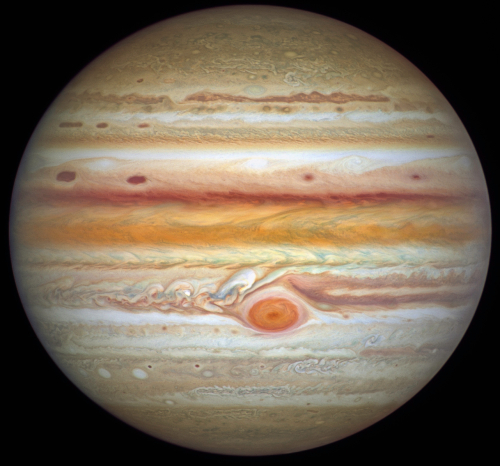 Jupiter in 2021 by Hubble
