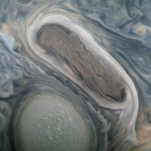 Storms on Jupiter