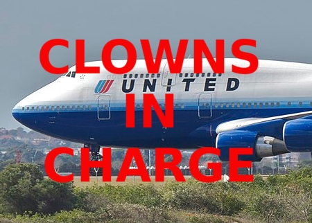 United Airlines: Run by fascist clowns 