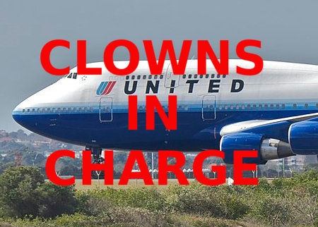 United Airlines: Run by bigoted clowns 