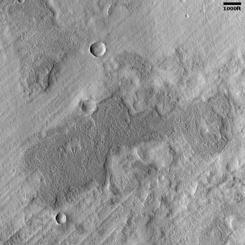Dry barren ground in the Martian northern lowlands?