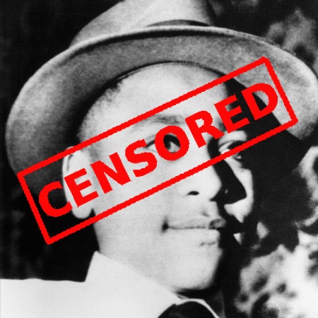 Emmett Till, censored by anti-white bigots