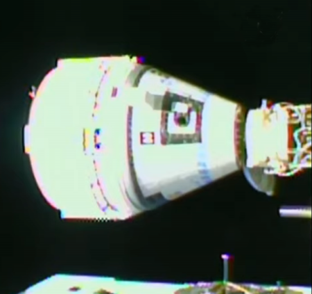 Starliner docked to ISS