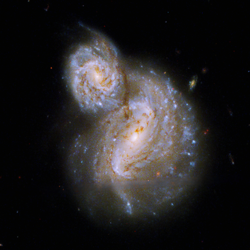 IC 4271, or AP 40, a pair of active galaxies