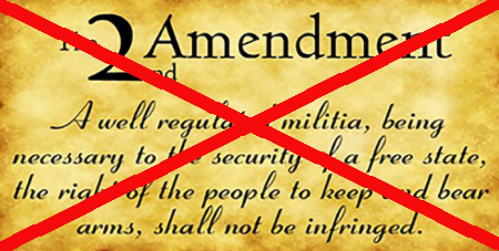The goal of Democrats: Banning the 2nd amendment