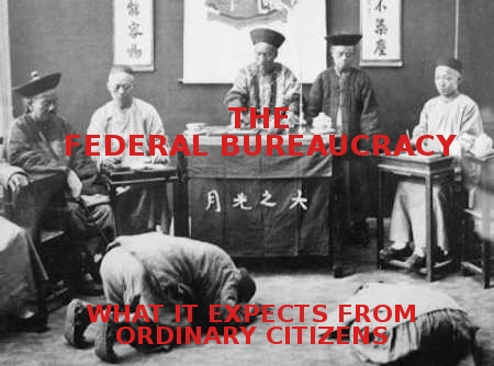 You must always kowtow to government officials