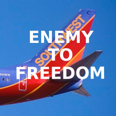 Southwest: Enemy to free speech