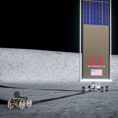 Astrobotic's proposed lunar electric grid